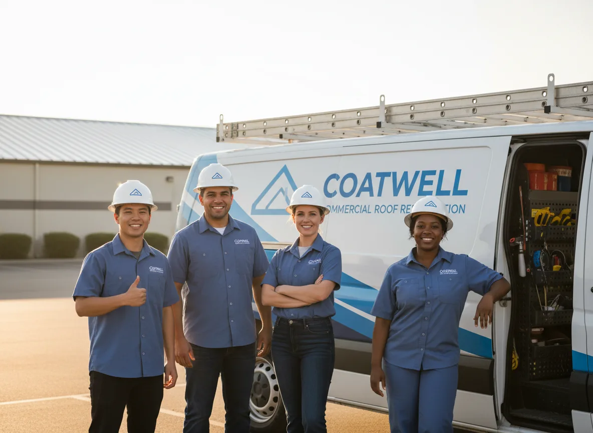 Commercial roof coating company in Newell, IA